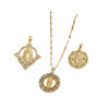 1 Piece 19*27mm 20*26mm 27*37mm Copper Zircon Human Pendant Chain
