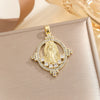 1 Piece 19*27mm 20*26mm 27*37mm Copper Zircon Human Pendant Chain