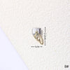 1 Piece 1.5*1cm 1*2.2cm 304 Stainless Steel Heart Shape Flower Bracelet Card Bracelet Module
