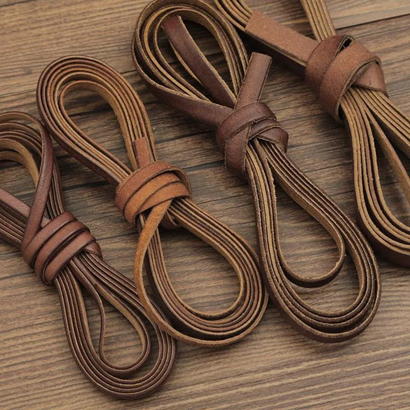 1 Piece 2m 4x1.5mm 5x1.5mm Cowhide Jewelry Accessories