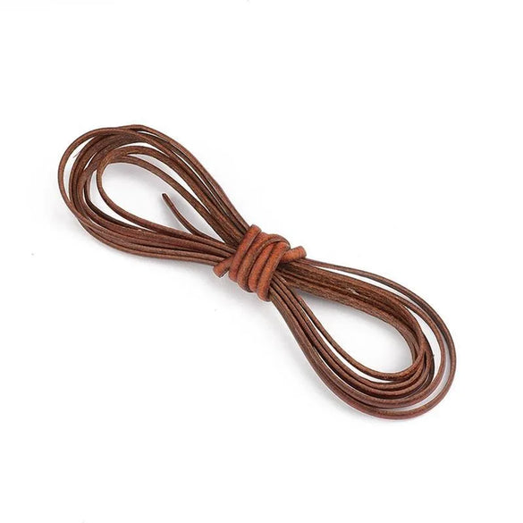 1 Piece 2m 4x1.5mm 5x1.5mm Cowhide Jewelry Accessories