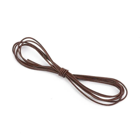 1 Piece 2m 4x1.5mm 5x1.5mm Cowhide Jewelry Accessories