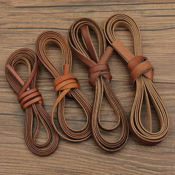 1 Piece 2m 4x1.5mm 5x1.5mm Cowhide Jewelry Accessories