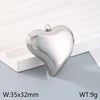 1 Piece 304 Stainless Steel 18K Gold Plated Heart Shape Pendant Jewelry Accessories
