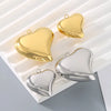 1 Piece 304 Stainless Steel 18K Gold Plated Heart Shape Pendant Jewelry Accessories