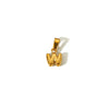 1 Piece 304 Stainless Steel 18K Gold Plated Letter Pendant