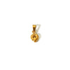 1 Piece 304 Stainless Steel 18K Gold Plated Letter Pendant