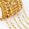 1 Piece 304 Stainless Steel 1M Jewelry Accessories Chain