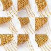 1 Piece 304 Stainless Steel 1M Jewelry Accessories Chain