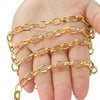 1 Piece 304 Stainless Steel 1M Jewelry Accessories Chain