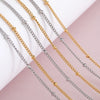 1 Piece 304 Stainless Steel 45-50cm Jewelry Accessories Chain