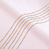 1 Piece 304 Stainless Steel 45-50cm Jewelry Accessories Chain