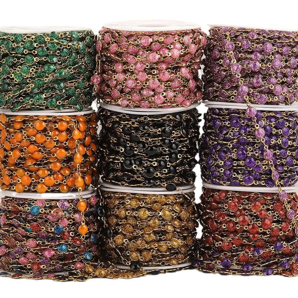 1 Piece 304 Stainless Steel Cable Chain 1M Jewelry Accessories