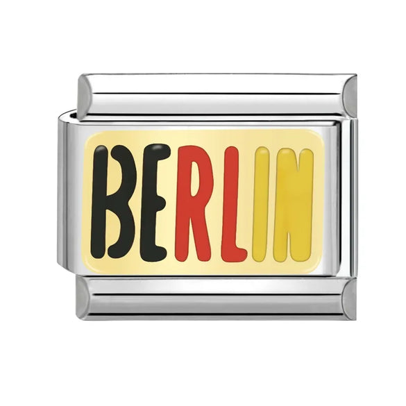 1 Piece 304 Stainless Steel Cartoon Italian Charms