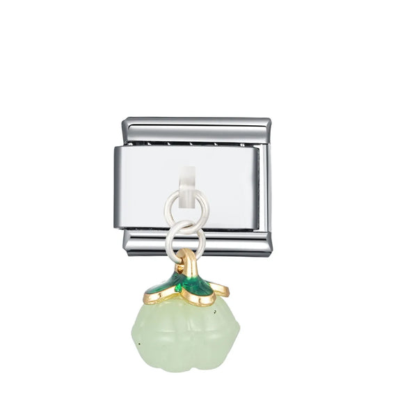 1 Piece 304 Stainless Steel Geometric Italian Charms