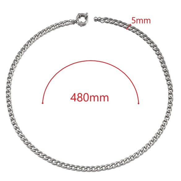 1 Piece 304 Stainless Steel Jewelry Accessories Chain