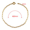1 Piece 304 Stainless Steel Jewelry Accessories Chain