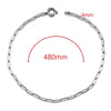 1 Piece 304 Stainless Steel Jewelry Accessories Chain