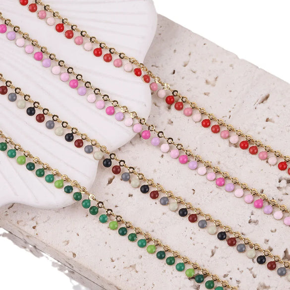 1 Piece 304 Stainless Steel Jewelry Accessories Chain
