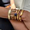 1 Piece 304 Stainless Steel Jewelry Accessories Diy Bracelet Simple Style Classic Style Customization Laser Engraving Solid Color