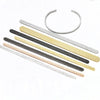1 Piece 304 Stainless Steel Jewelry Accessories Diy Bracelet Simple Style Classic Style Customization Laser Engraving Solid Color