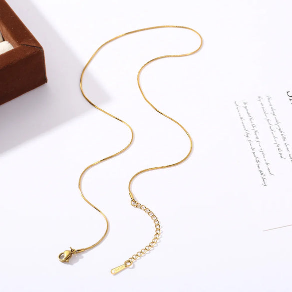 1 Piece 304 Stainless Steel Necklace Chain