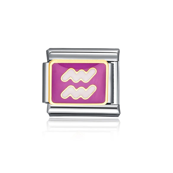 1 Piece 304 Stainless Steel Number Heart Shape Beads