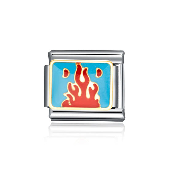 1 Piece 304 Stainless Steel Number Heart Shape Beads