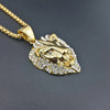 1 Piece 316 Stainless Steel  Lion Pendant
