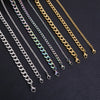 1 Piece 3.0mm*50cm 3.0MM*55CM 3.0mm*60cm 304L Stainless Steel Jewelry Accessories