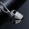 1 Piece 45.5*20.8mm 316 Stainless Steel  Whistle Polished Pendant Chain