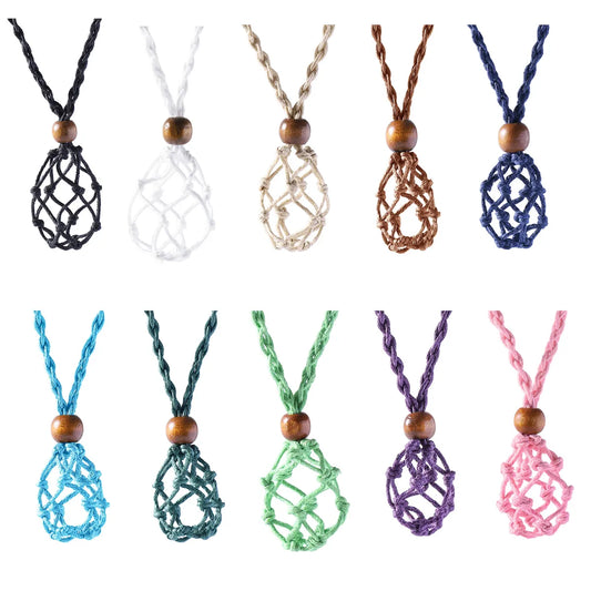 1 Piece 45cm Wax Rope Geometric Chain