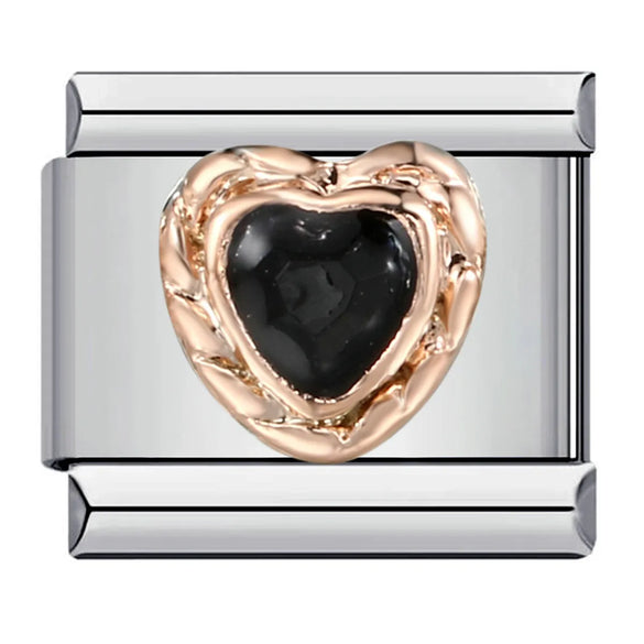 1 Piece 9*10mm 304 Stainless Steel Geometric Italian Charms