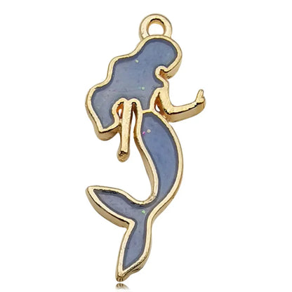 1 Piece Alloy Fish Tail Pendant