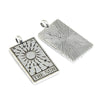 1 Piece Alloy Sun Star Moon Pendant