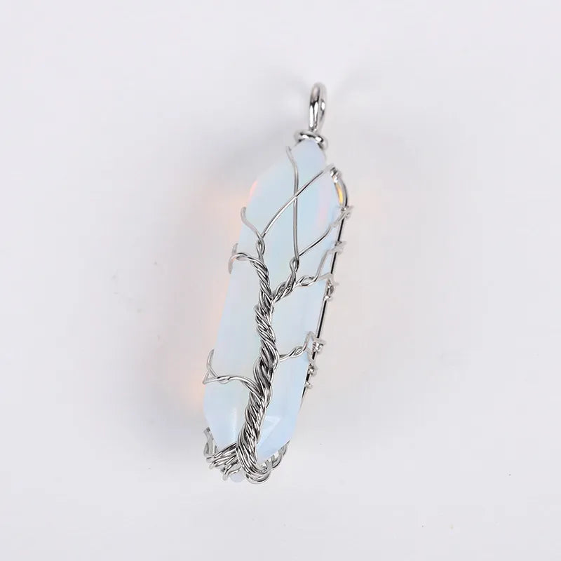 1 Piece Artificial Crystal Life Tree Pendant