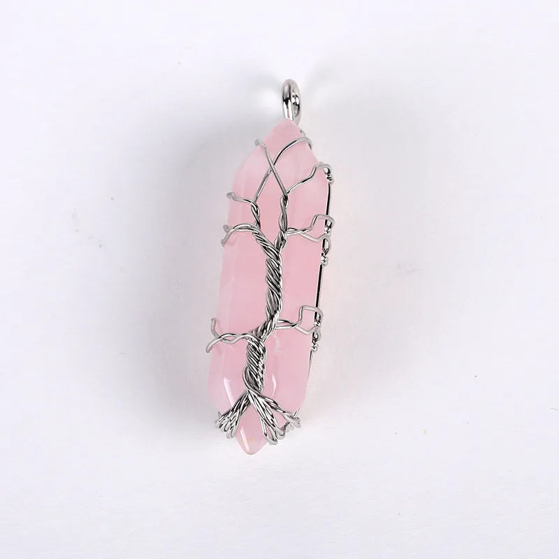 1 Piece Artificial Crystal Life Tree Pendant