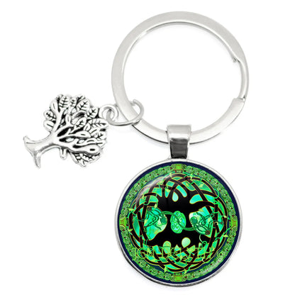 1 Piece Artistic Tree Metal Unisex Bag Pendant Keychain