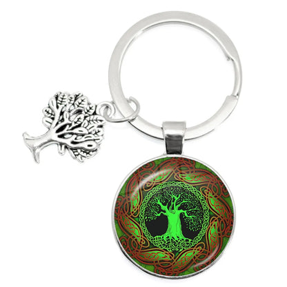 1 Piece Artistic Tree Metal Unisex Bag Pendant Keychain