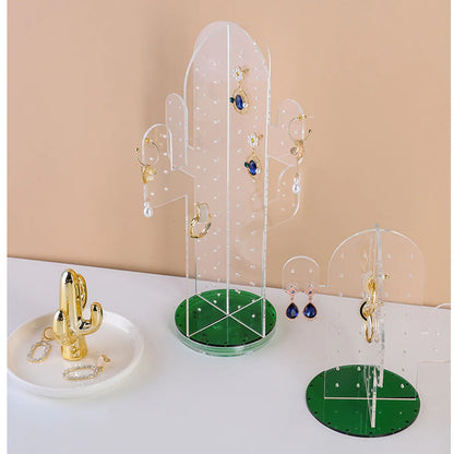 1 Piece Arylic Metal Simple Style Holiday Daily Solid Color Jewelry Display Stand