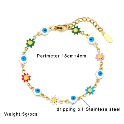 Basic Butterfly Stainless Steel 18K Gold Plated None Bracelets In Bulk