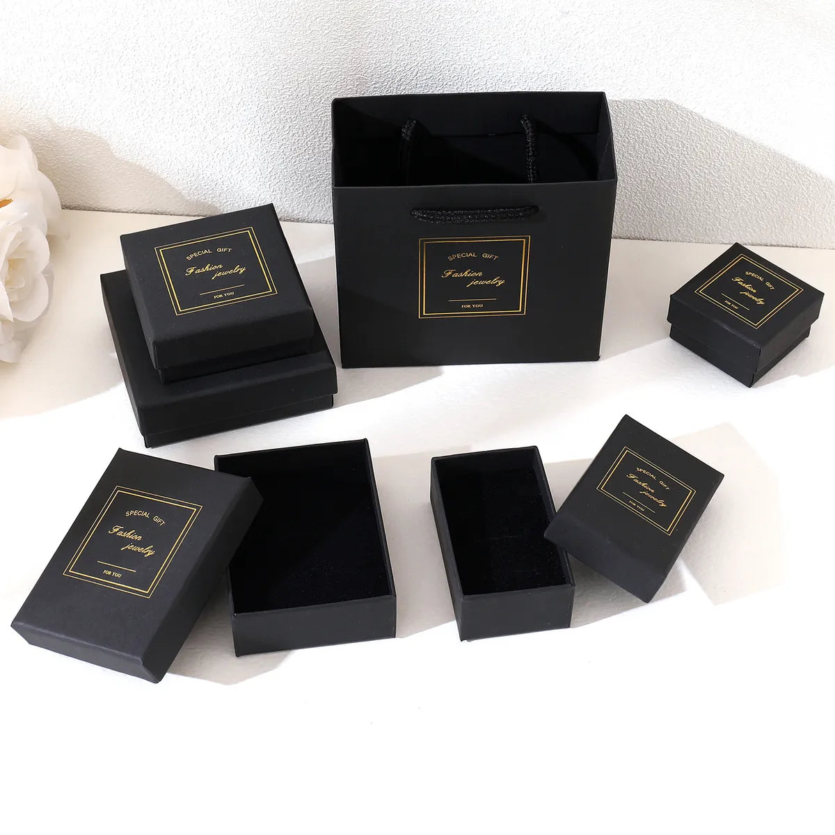 1 Piece Basic Classic Style Casual Daily Solid Color Jewelry Boxes