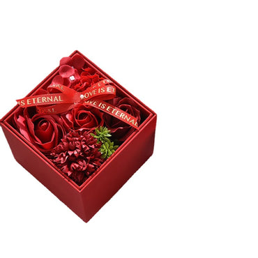 New Creative Double Layer Rotating  Gift Box