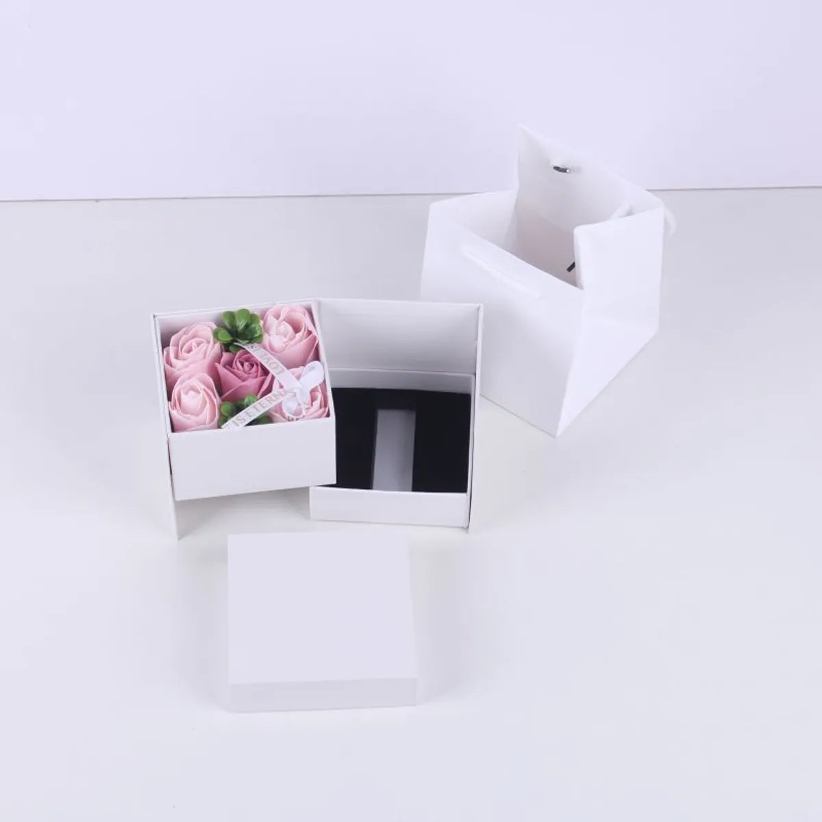 New Creative Double Layer Rotating  Gift Box