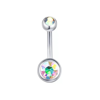 1 Piece Belly Rings Sexy Cool Style Geometric 316L Stainless Steel