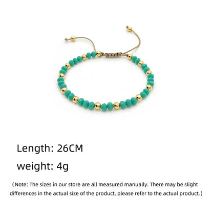 Bohemian Multicolor Artificial Crystal Wholesale Bracelets