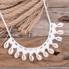 Bohemian Water Droplets Shell Braid Women'S Choker