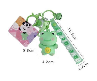 1 Piece Cartoon Style Animal Pvc Unisex Bag Pendant Keychain