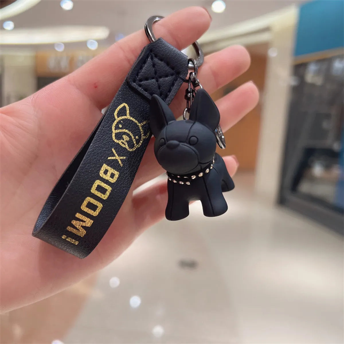 1 Piece Cartoon Style Dog Rubber Unisex Bag Pendant Keychain