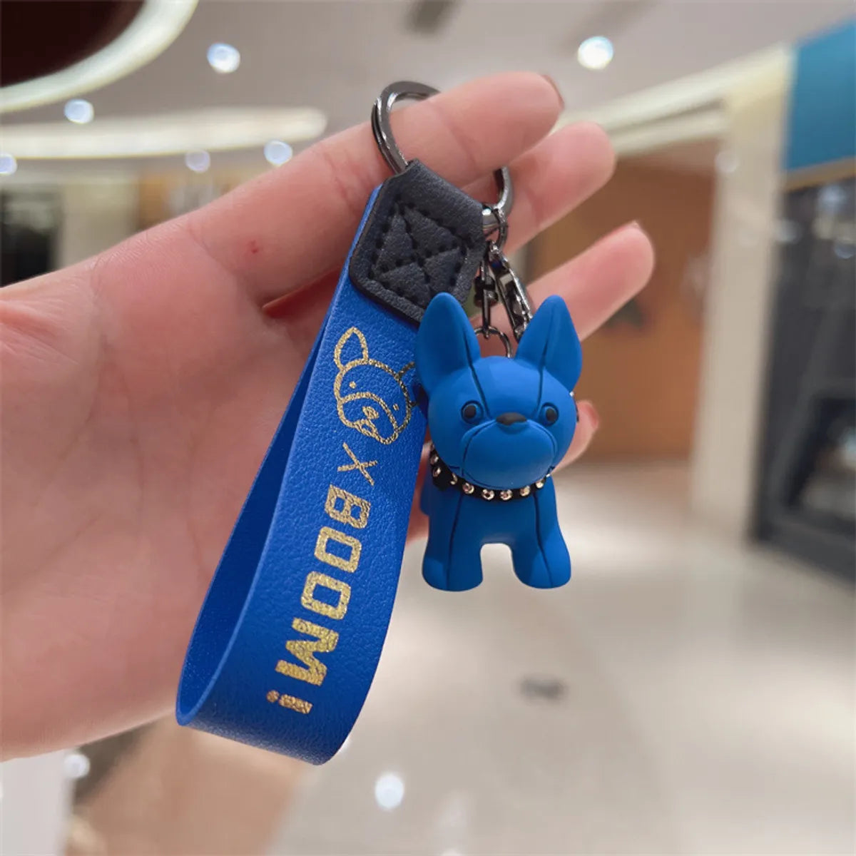 1 Piece Cartoon Style Dog Rubber Unisex Bag Pendant Keychain